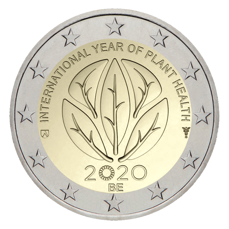 2 euros Santé des végétaux - Belgique - 2020 piece